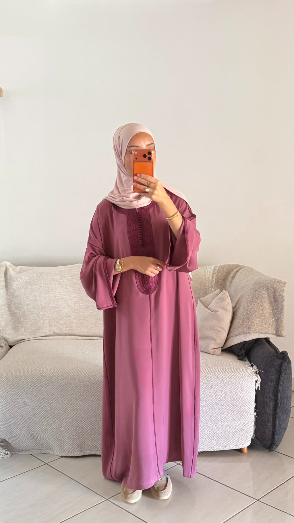 Mihya Dress - Mauve