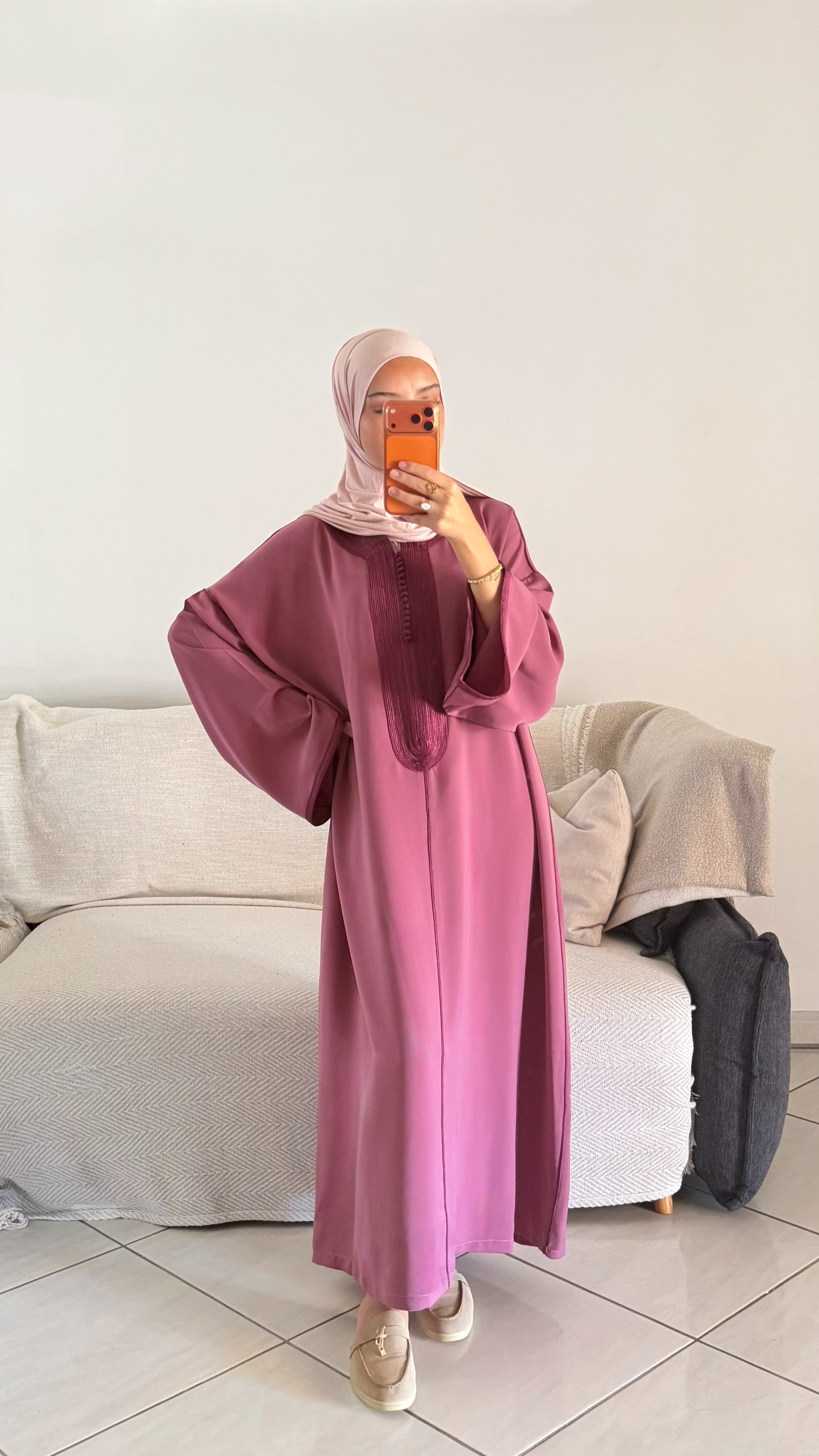 Mihya Dress - Mauve