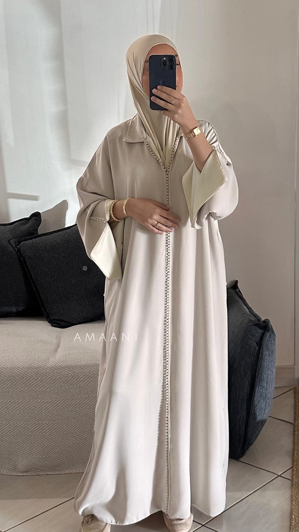 Asirem Soft Satin Wear - Ivory