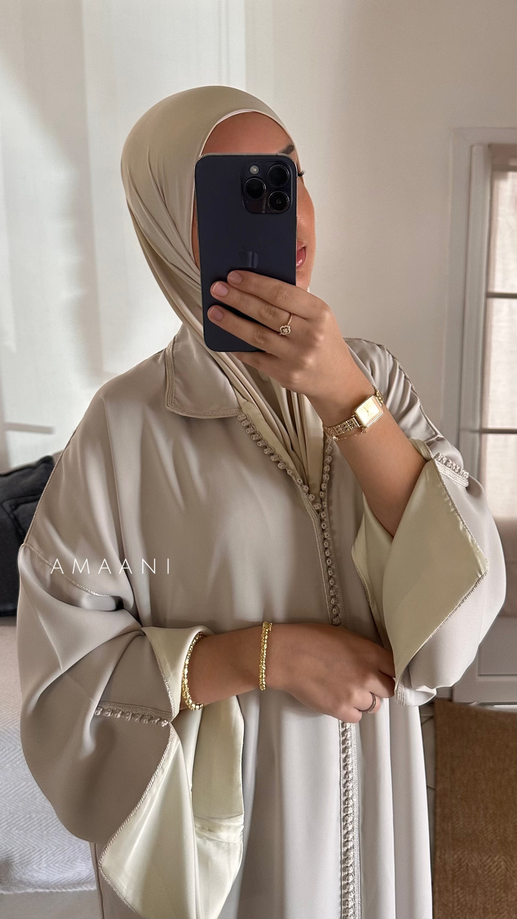 Asirem Soft Satin Wear - Ivory