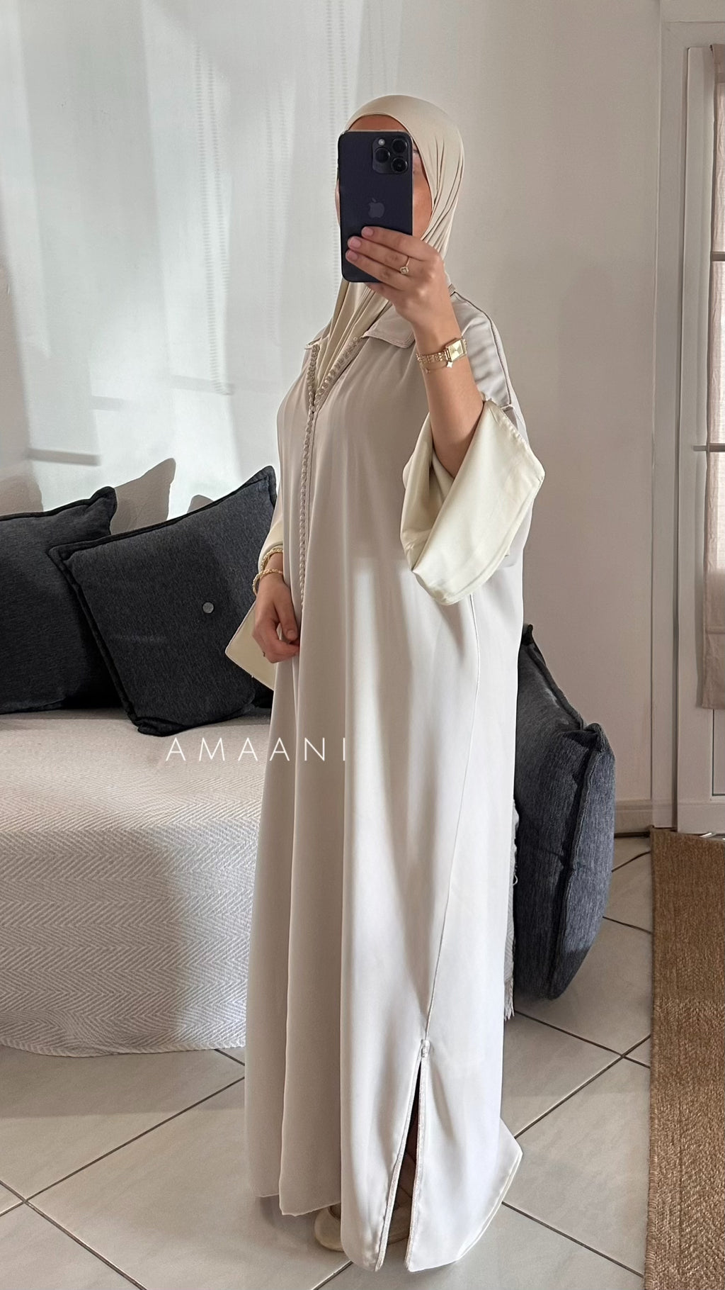 Asirem Soft Satin Wear - Ivory