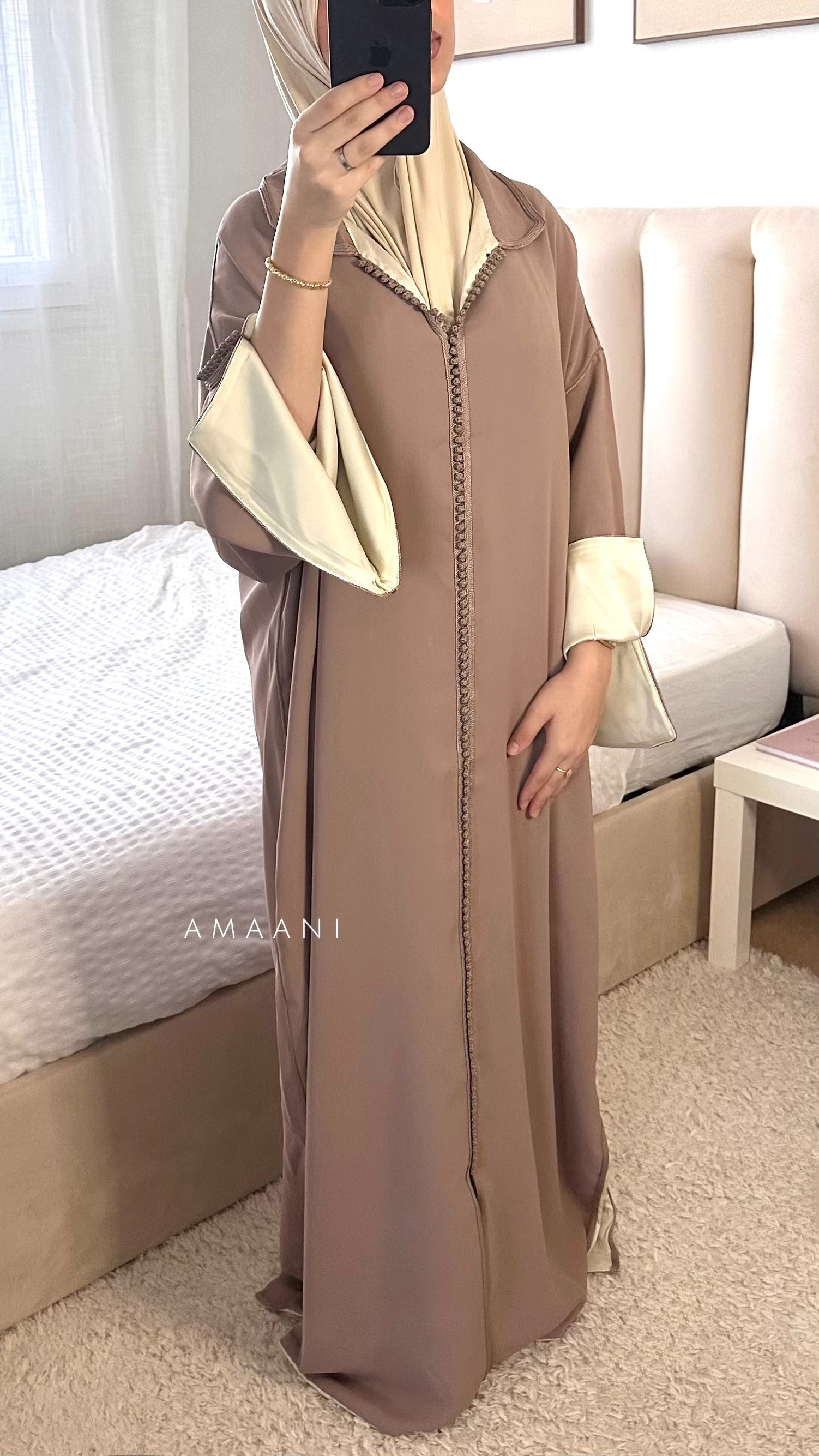 Asirem Soft Satin Wear - Warm Taupe