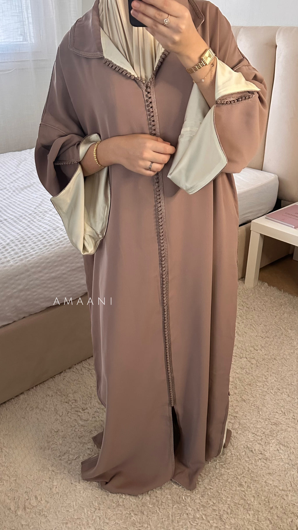 Asirem Soft Satin Wear - Warm Taupe