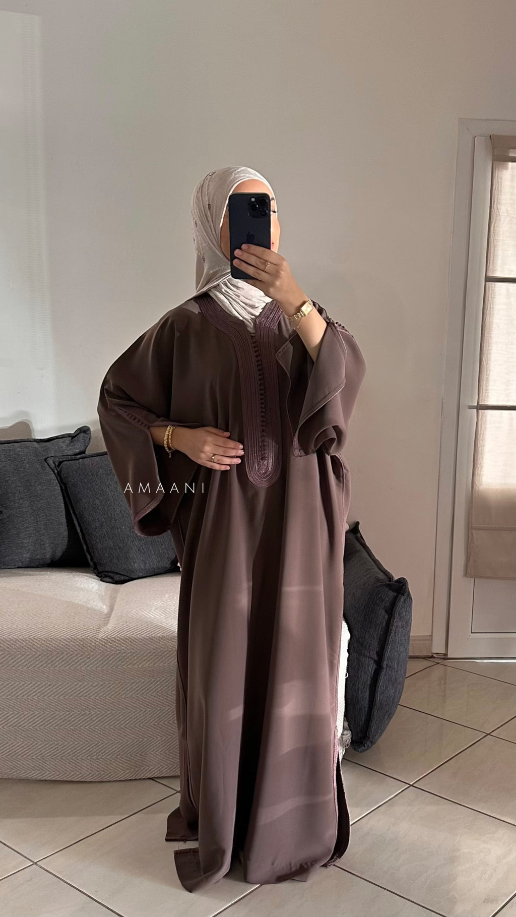 Dihya Gandoura - Marron