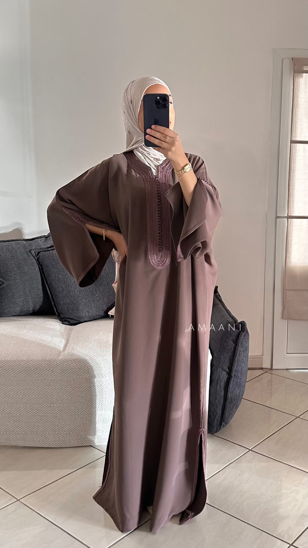 Dihya Gandoura - Marron