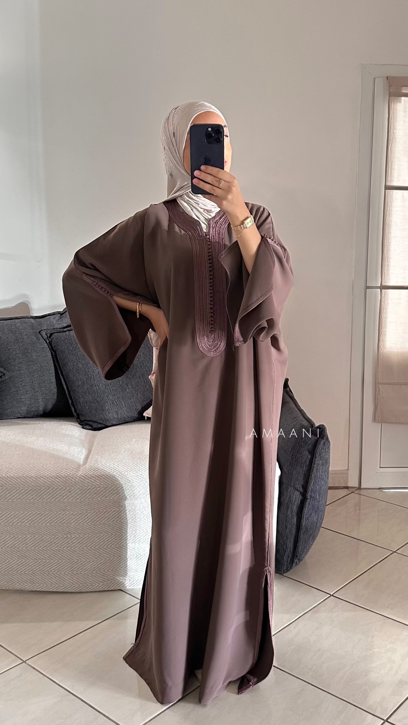 Dihya Gandoura - Marron